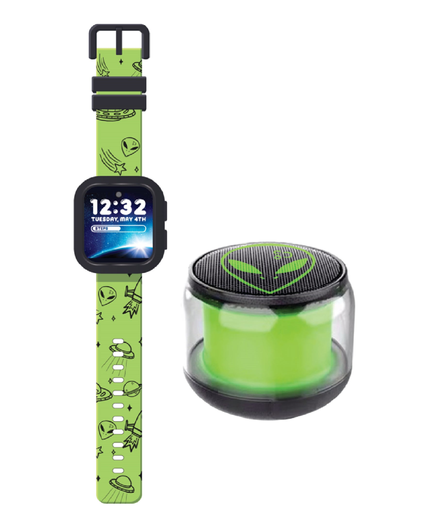 PlayZoom Girls V3 Purple Unicorn W/Bluetooth Speaker Set