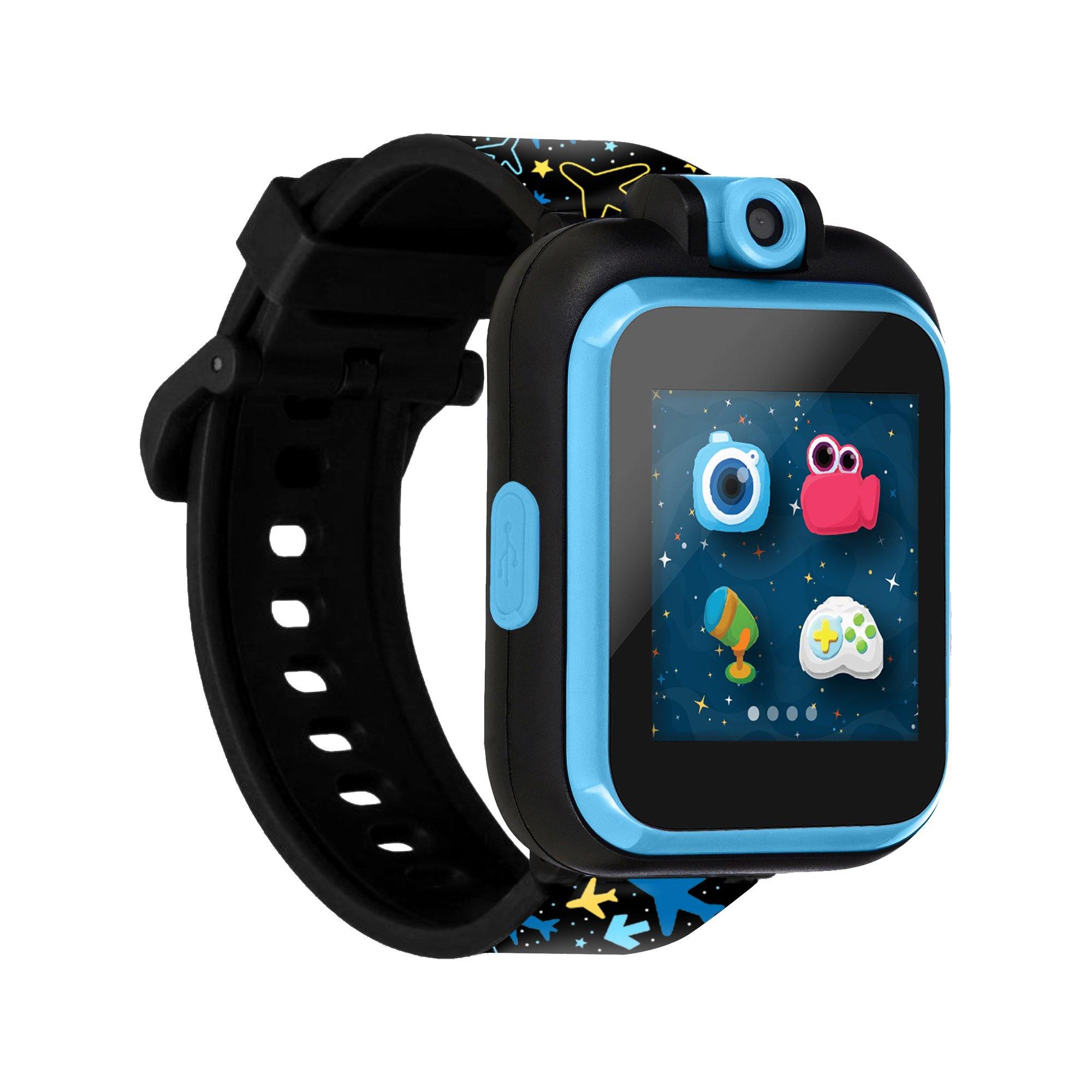 PlayZoom Smartwatch for Kids: Blue Airplanes affordable smart watch