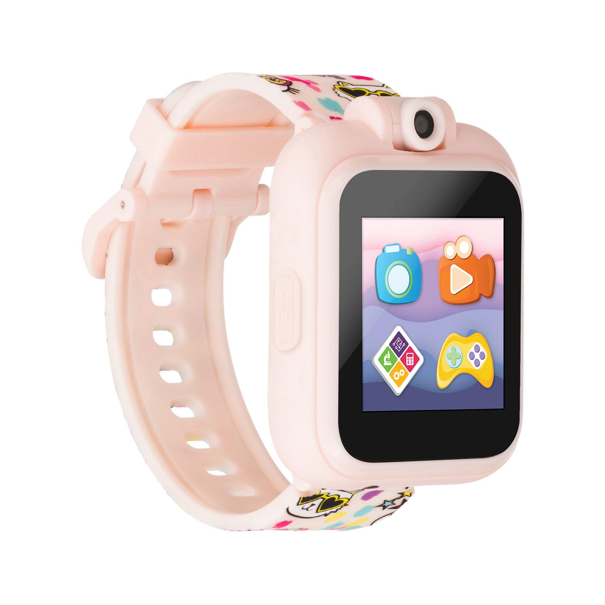 PlayZoom 2 Kids Smartwatch: Blush Cat Print affordable smart watch