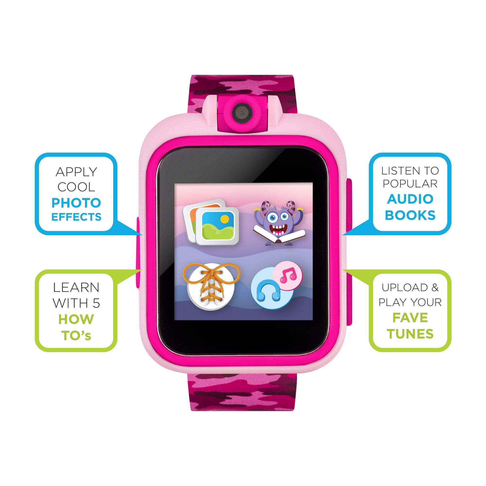 PlayZoom 2 Kids Smartwatch: Pink Camouflage affordable smart watch