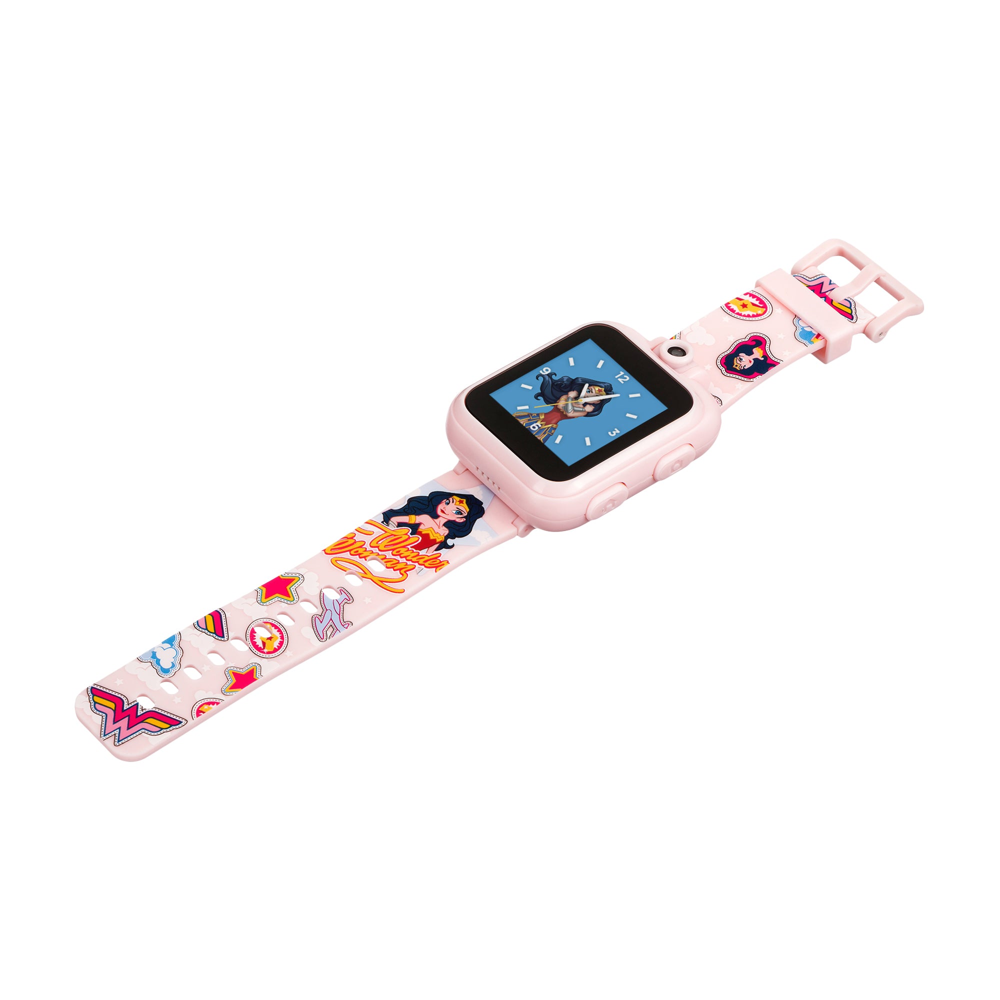 Wonder Woman Smartwatch for Kids by PlayZoom: Blush affordable smart watch