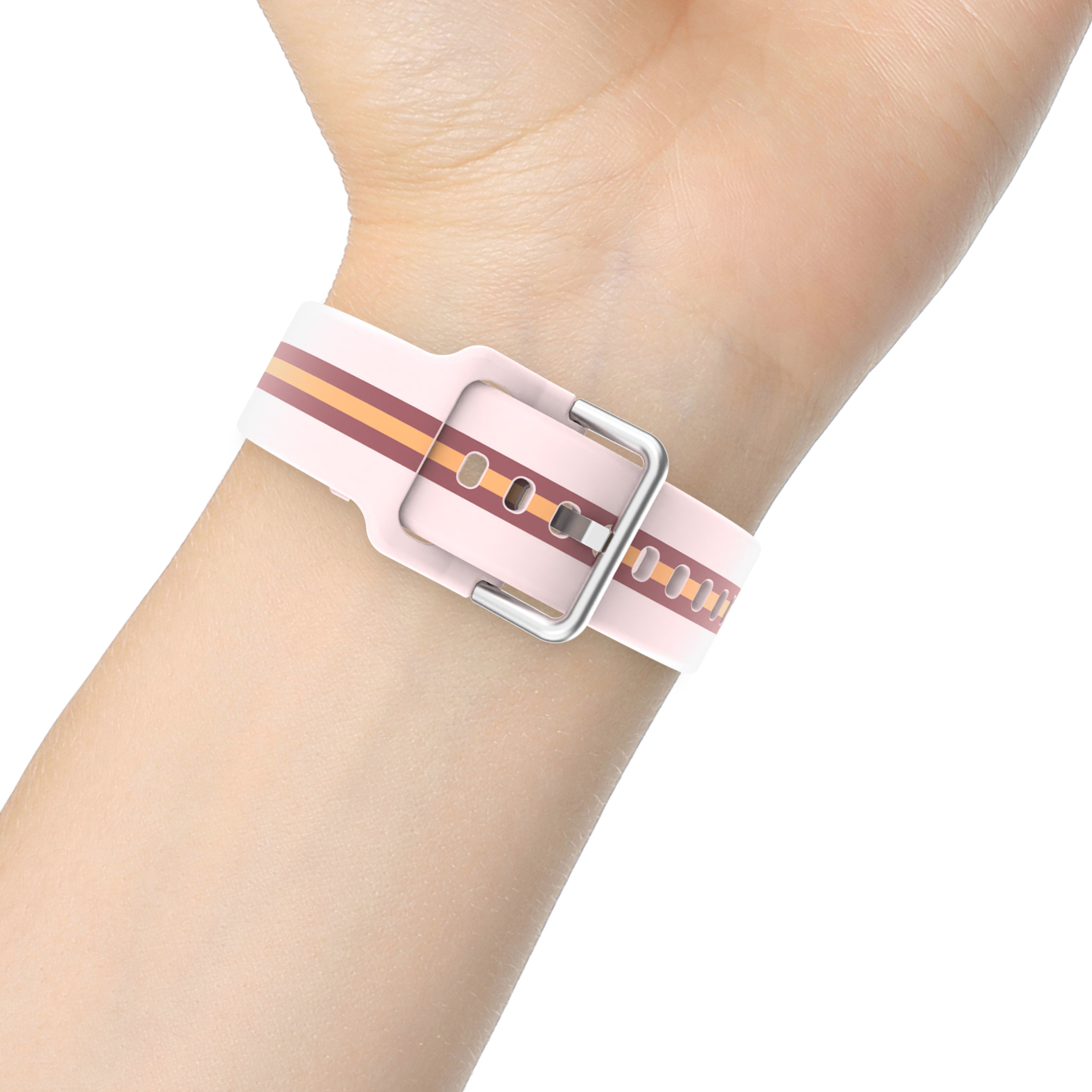 iTouch Air 4 | Jillian Michaels Edition Extra Band: Blush/Silver Silicone