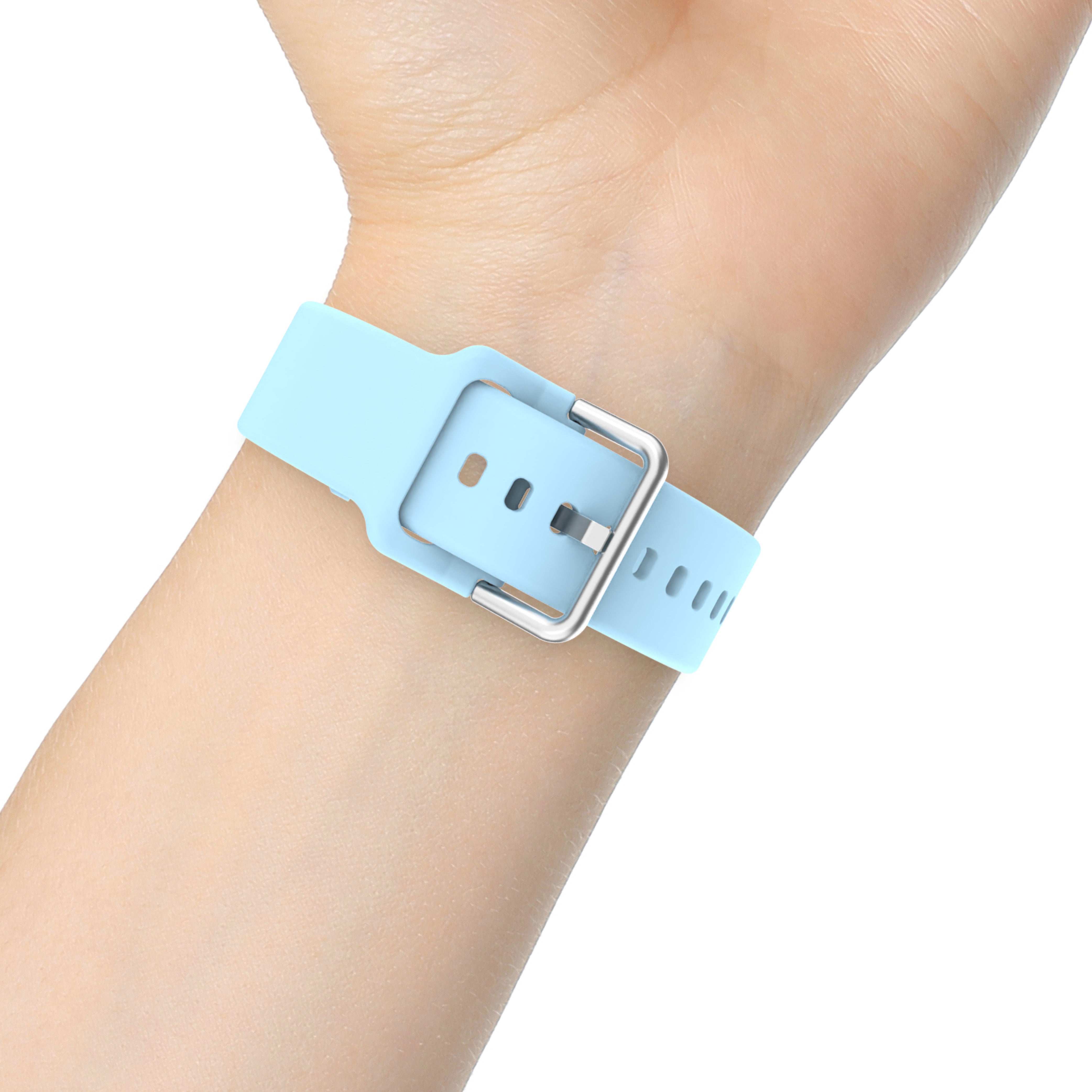 iTouch Air 4 | Jillian Michaels Edition Extra Band: Blue/Silver Silicone