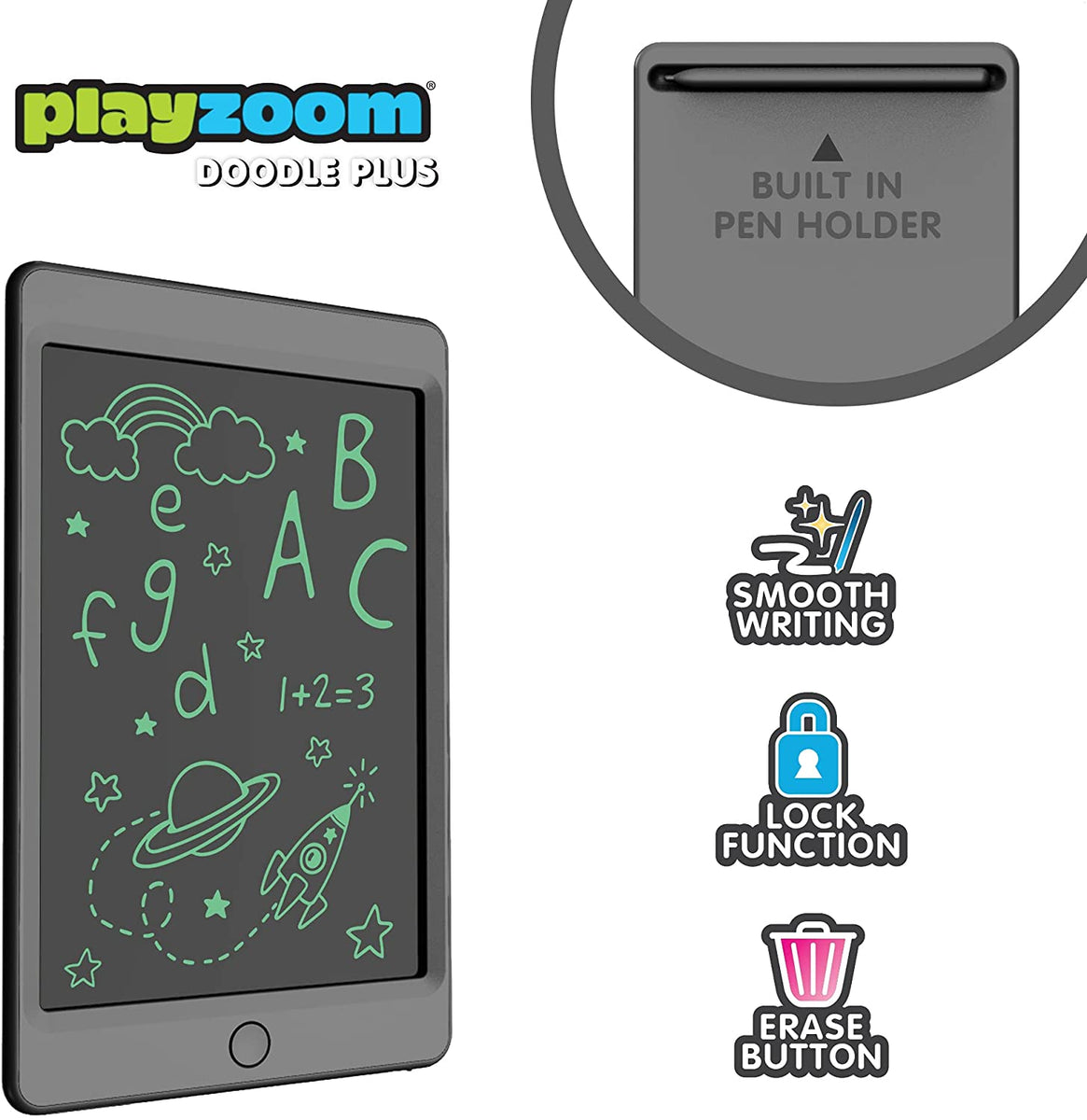 PlayZoom Doodle Board Grey, 10.5in