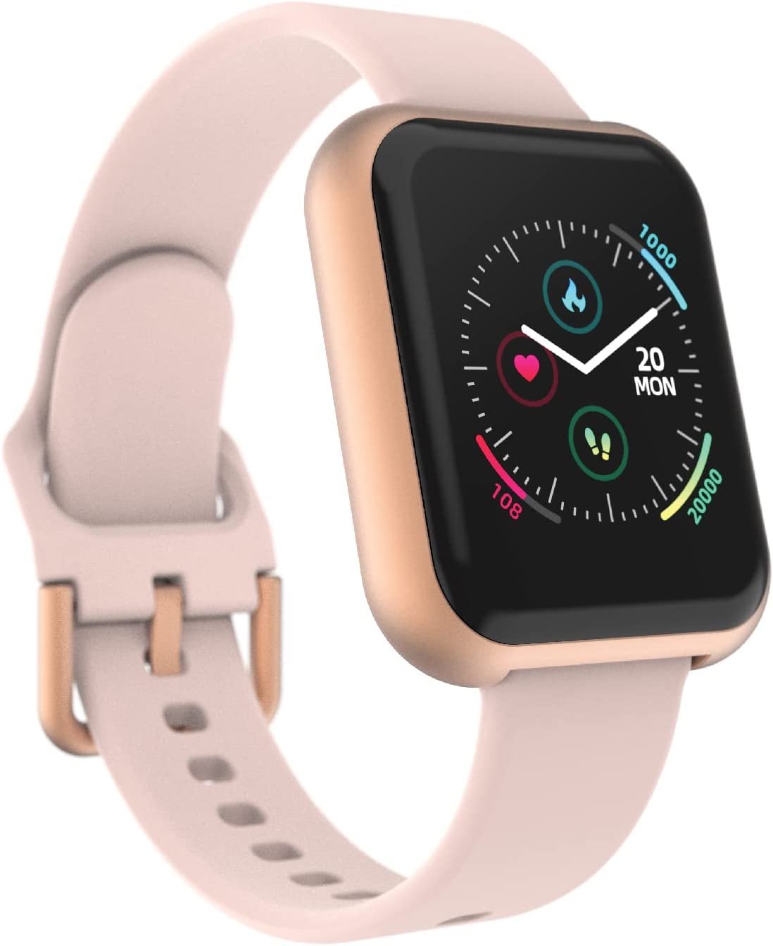 iTouch Air 3 Smartwatch in Rose Gold with Pink Strap
