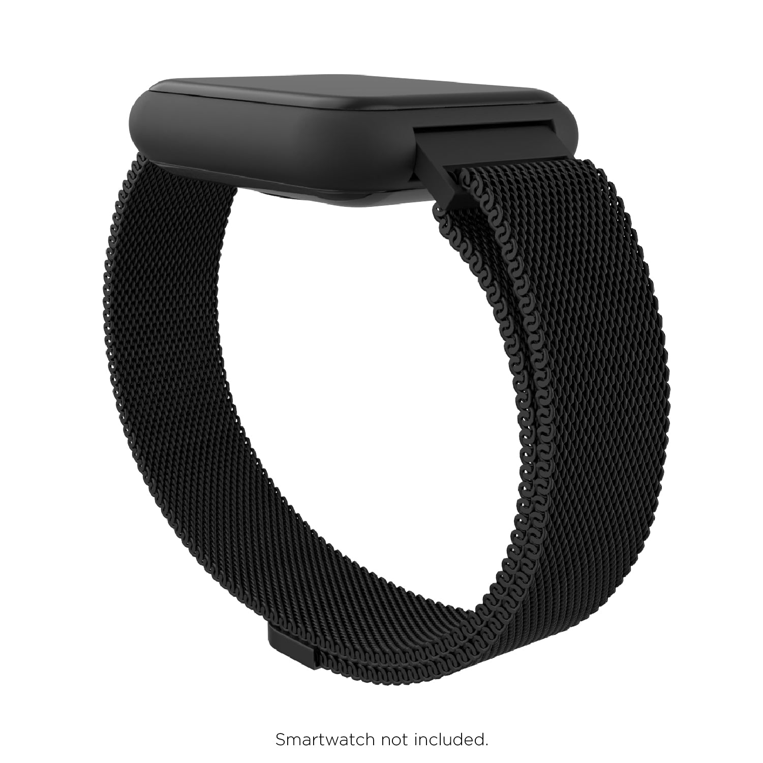 iTouch Air 3 44mm Extra Interchangeable Strap: Black Mesh affordable smart watch strap