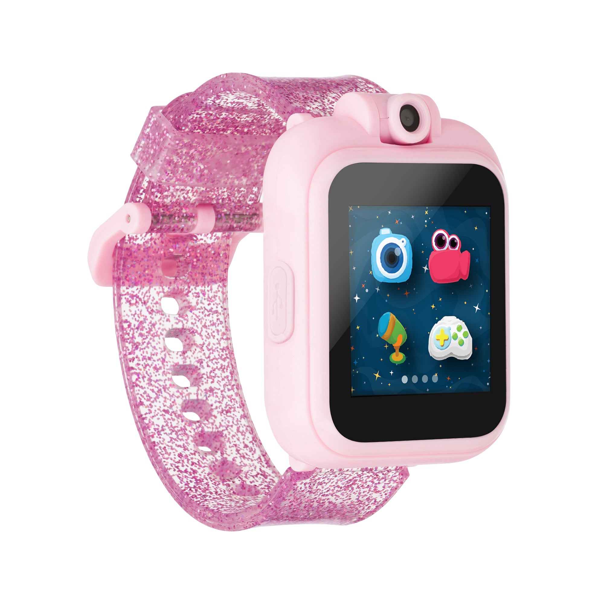PlayZoom Smartwatch for Kids: Pink Glitter affordable smart watch