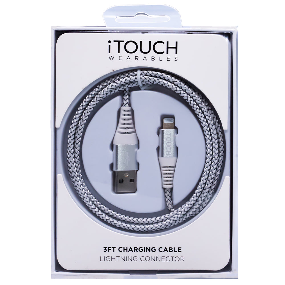 Lightning Charging Cable: 3ft (Silver) affordable charger