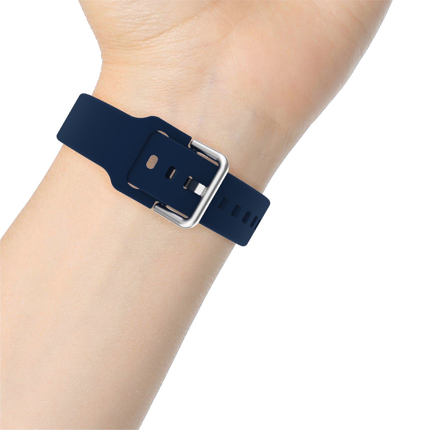 iTouch Air 3 44mm Extra Interchangeable Strap: Blue/Black Buckle affordable smart watch strap