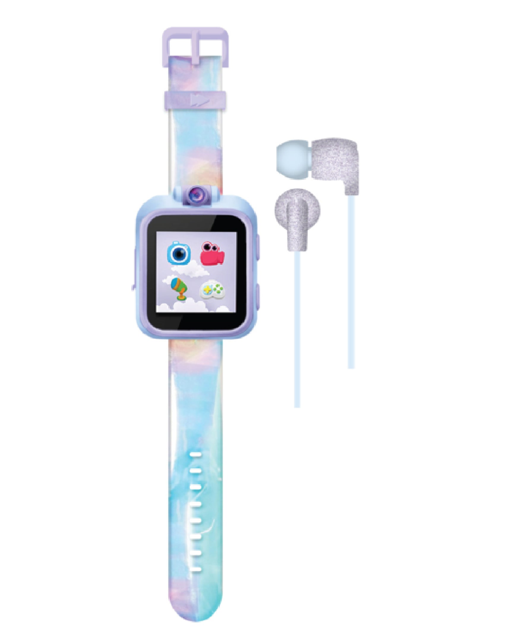 Playzoom 2 Kids Smartwatch & Earbuds Set: Holographic