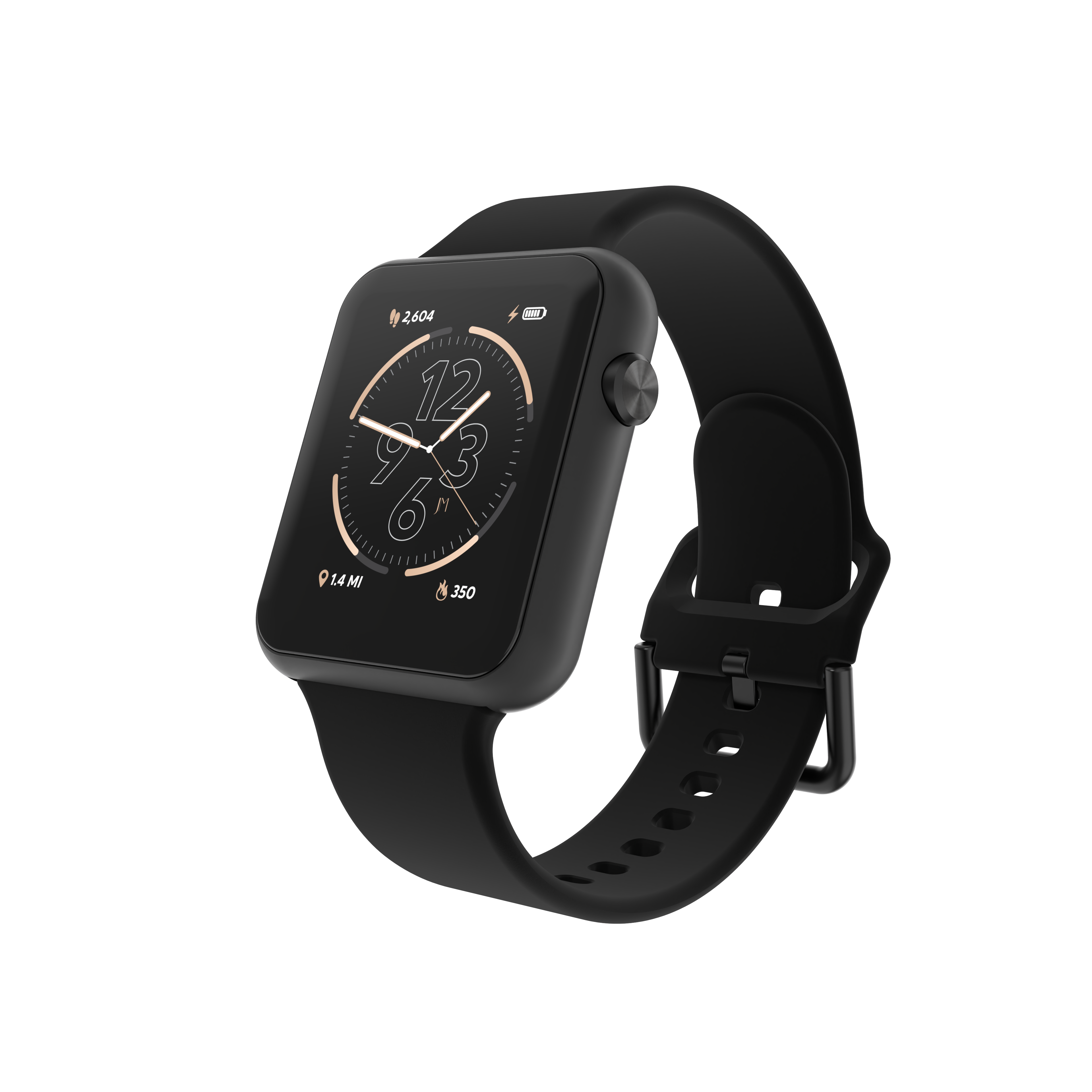 iTouch Air 4 | Jillian Michaels Edition Smartwatch in Black with Black Strap