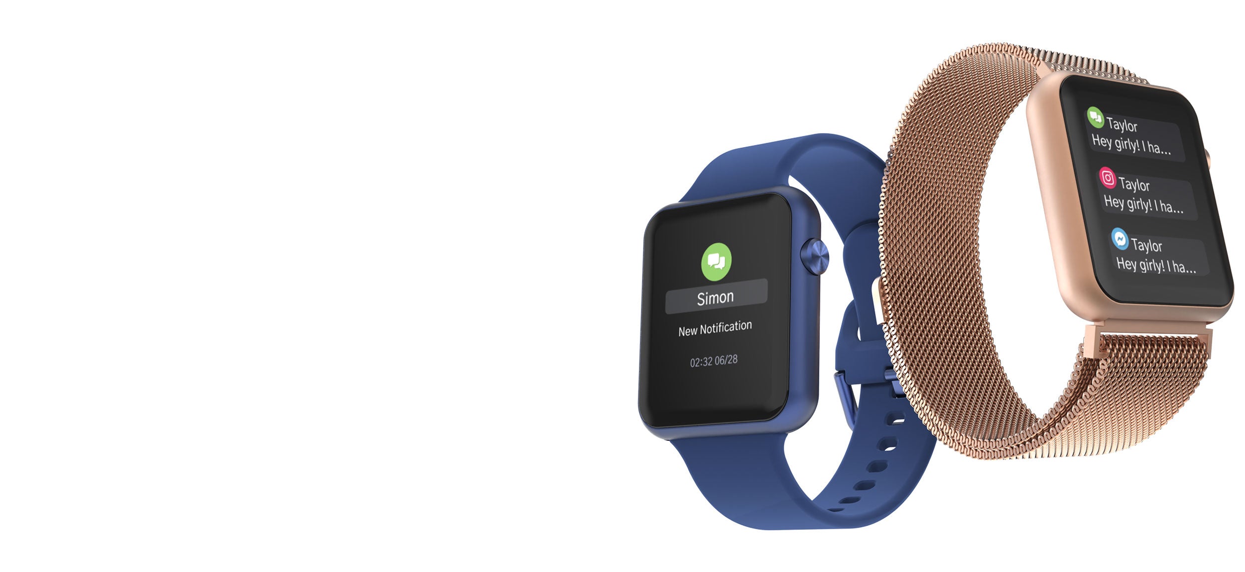 iTouch Air 4 Smartwatch Stay Connected 
