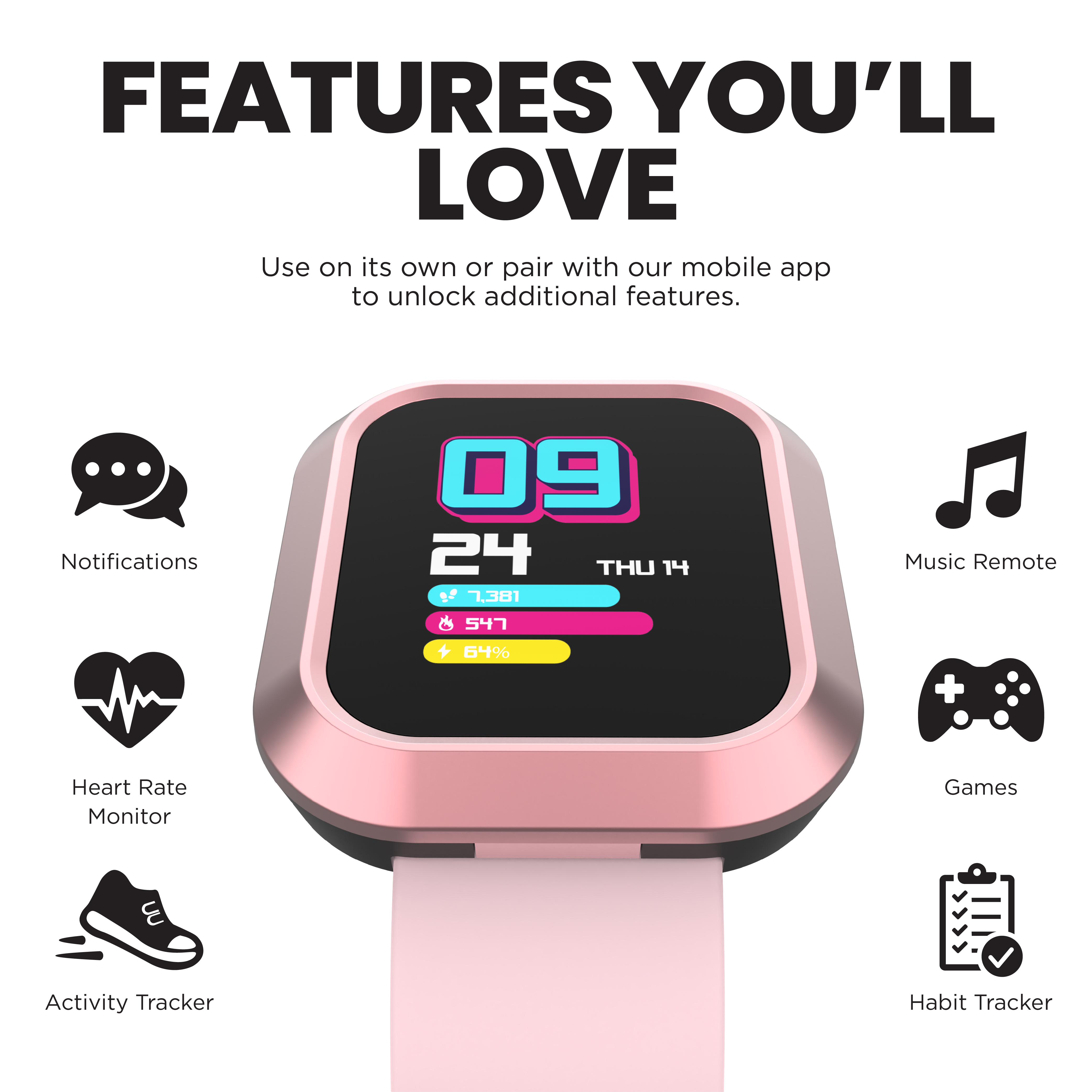 Itouch 2025 watch features