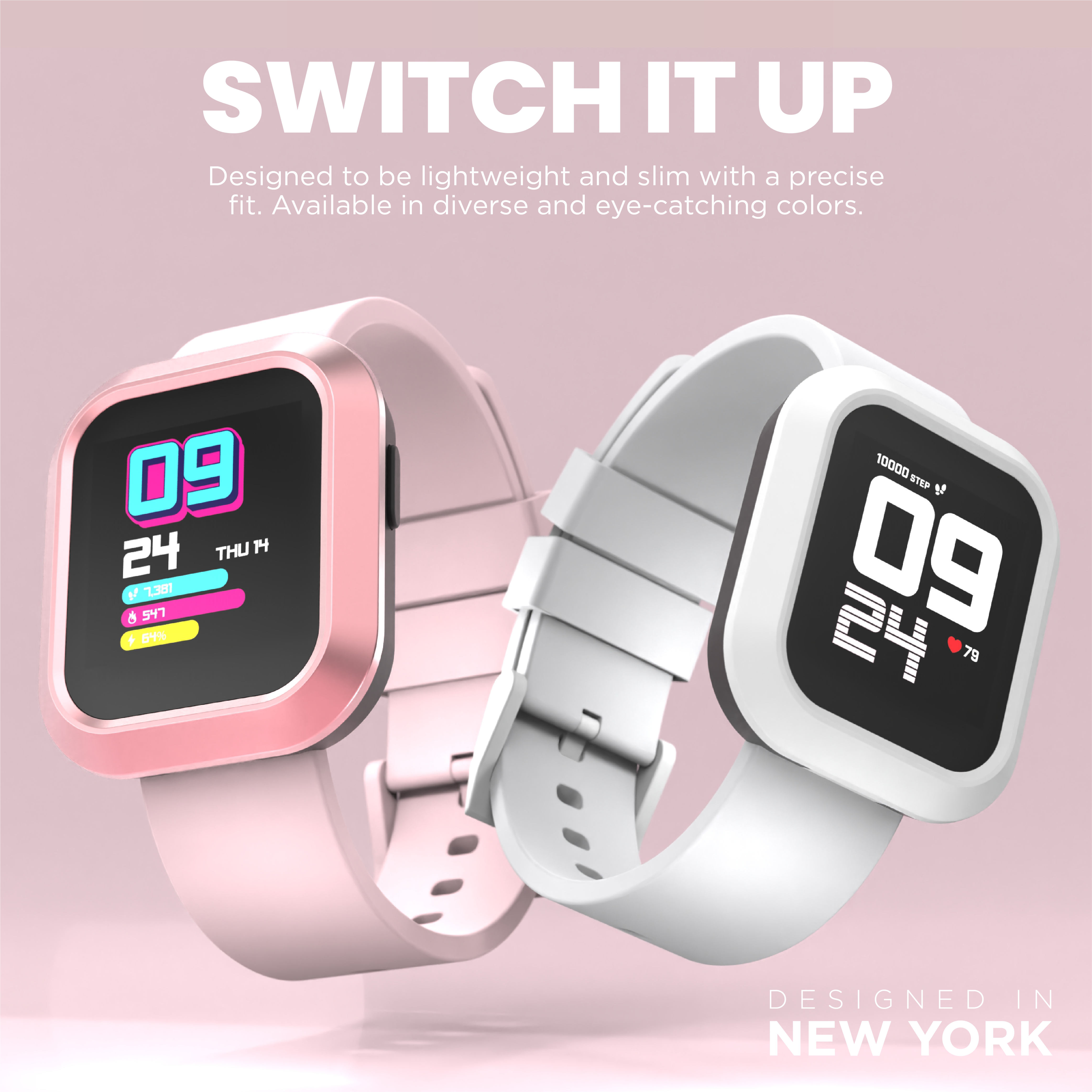 Itouch unisex curve hot sale smart watch