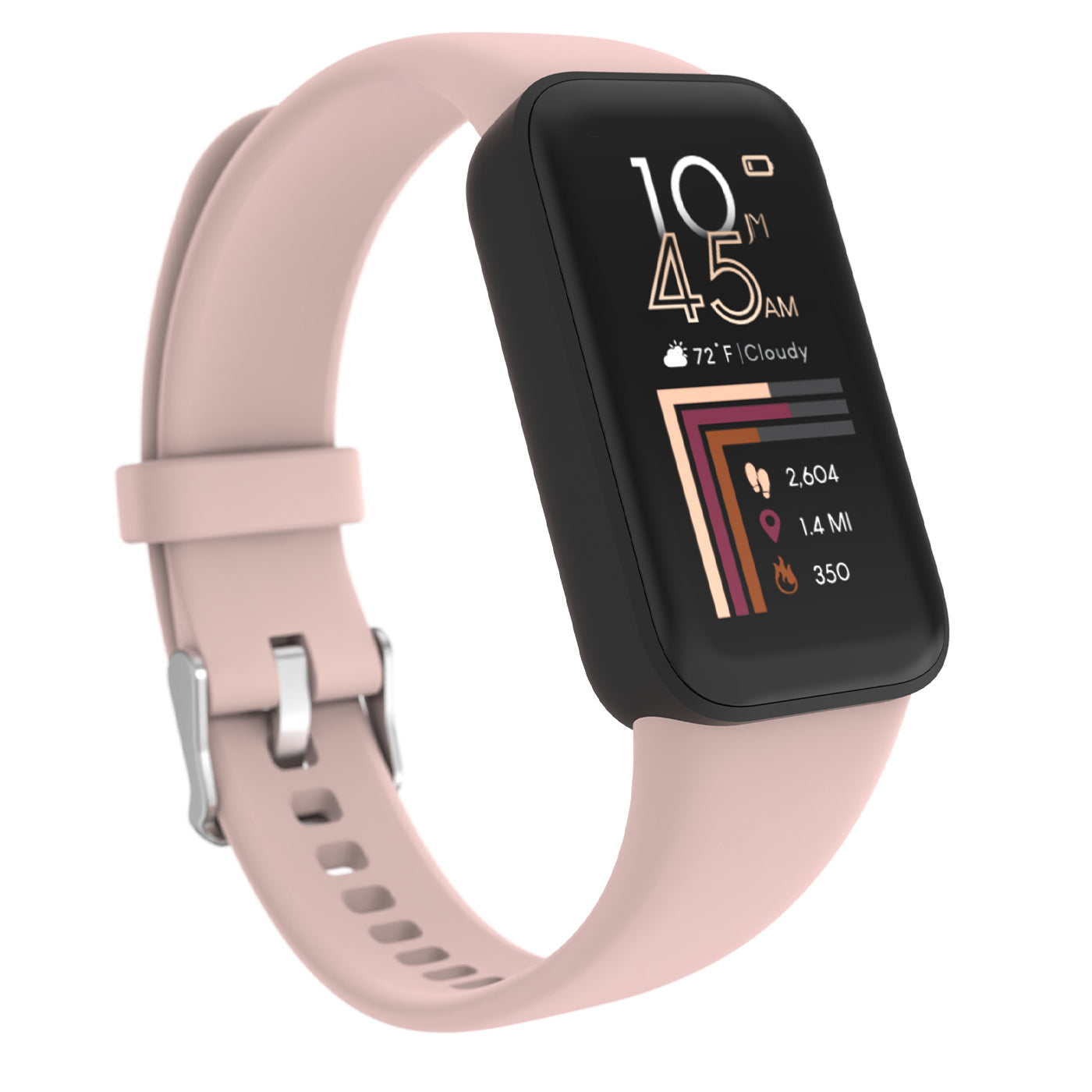 ITouch Air 4 Unisex Rose Gold-Tone Mesh Bracelet Smartwatch 41mm |  CoolSprings Galleria