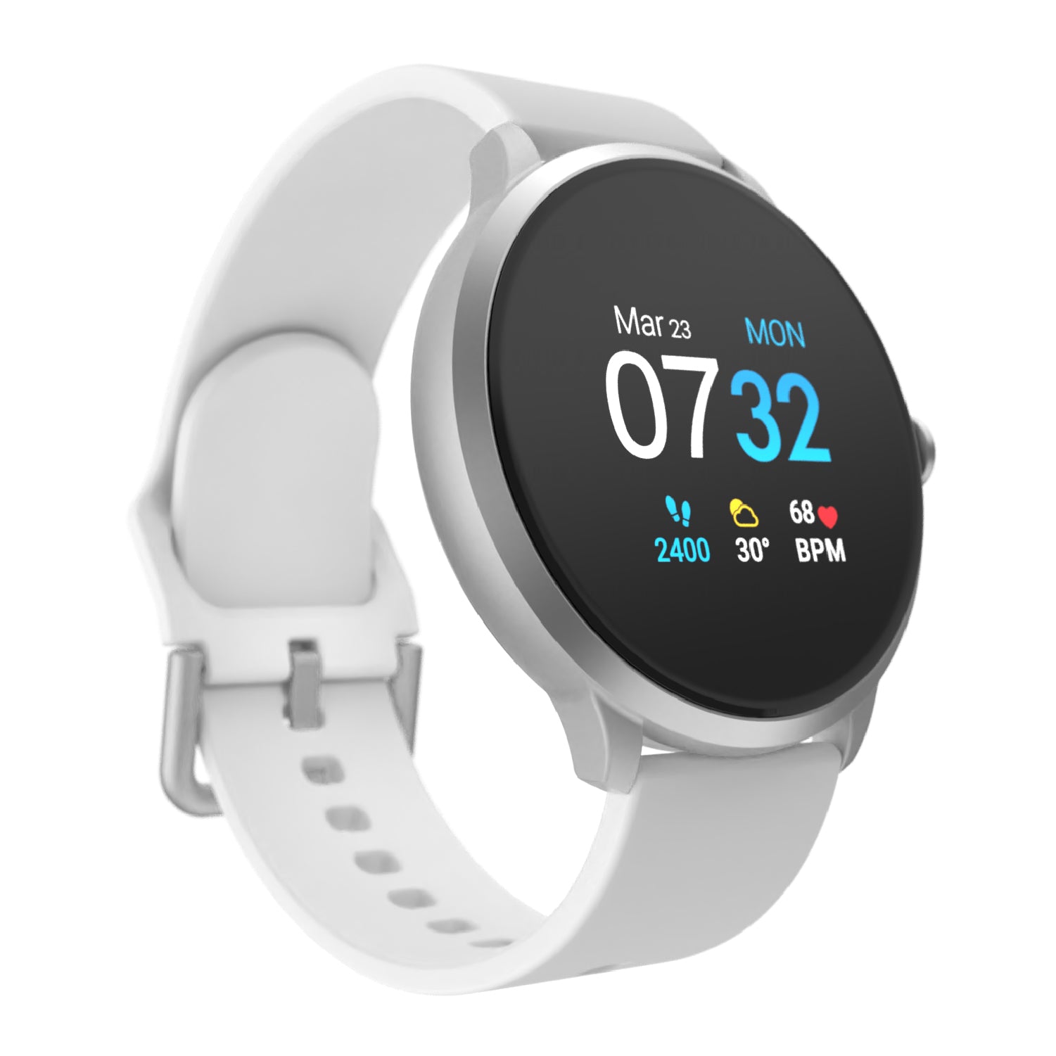 Itouch sport round online smartwatch