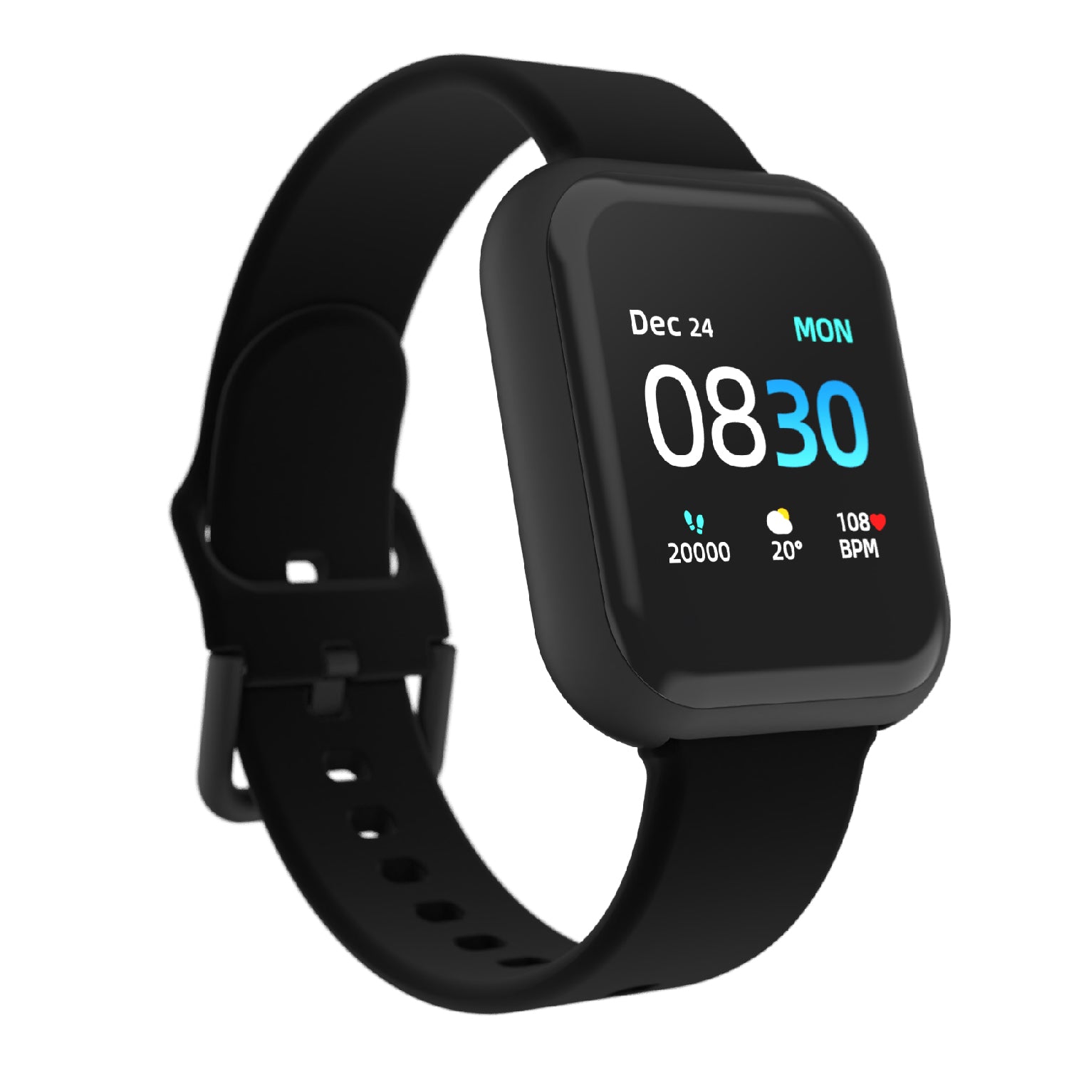 iTouch Air 3 Smartwatch in Black with Black Strap