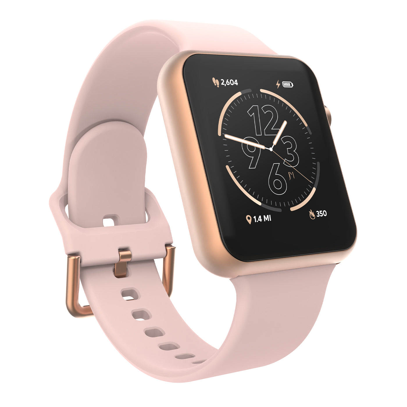 iTouch Air 4 | Jillian Michaels Edition Smartwatch in Rose Gold with Blush Strap