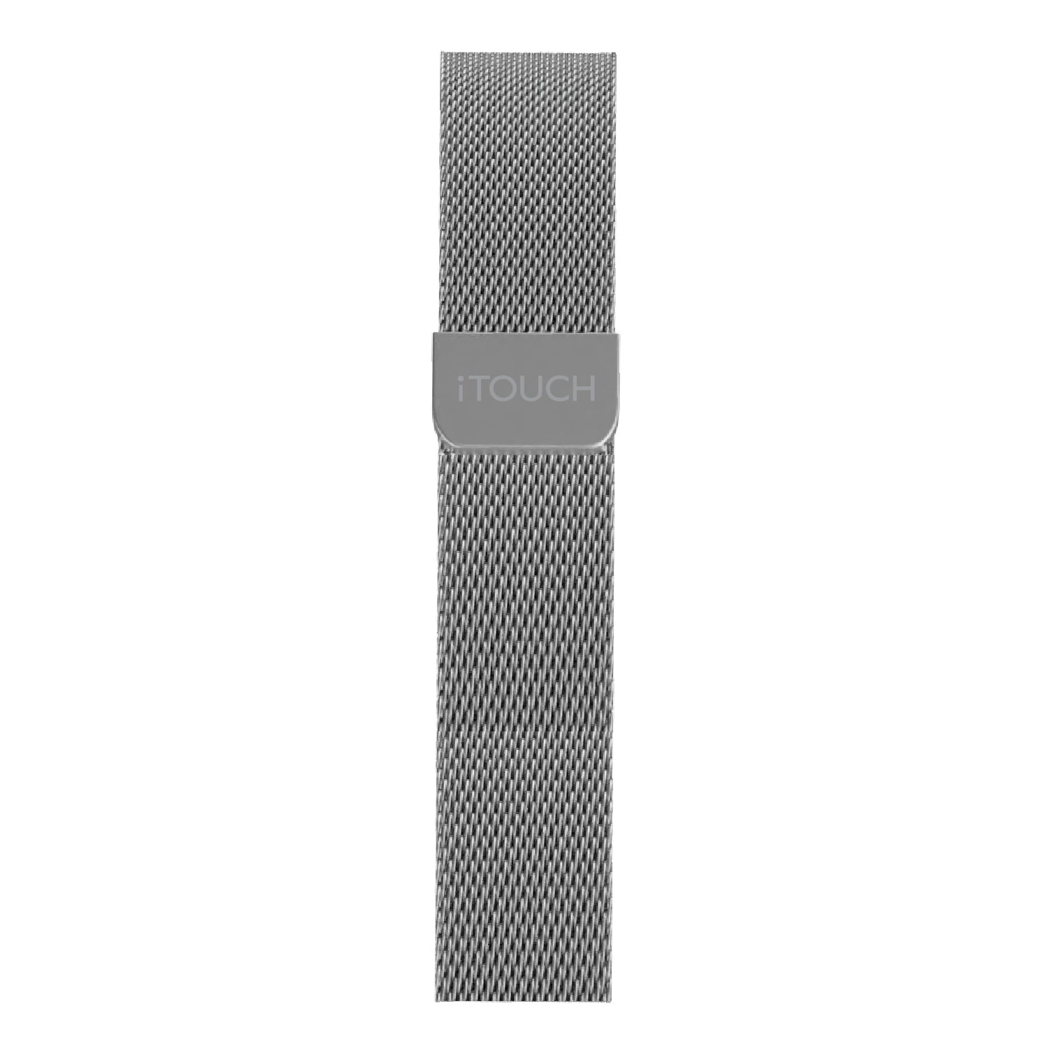 iTouch Air 3 44mm Extra Interchangeable Strap: Silver Mesh affordable smart watch strap