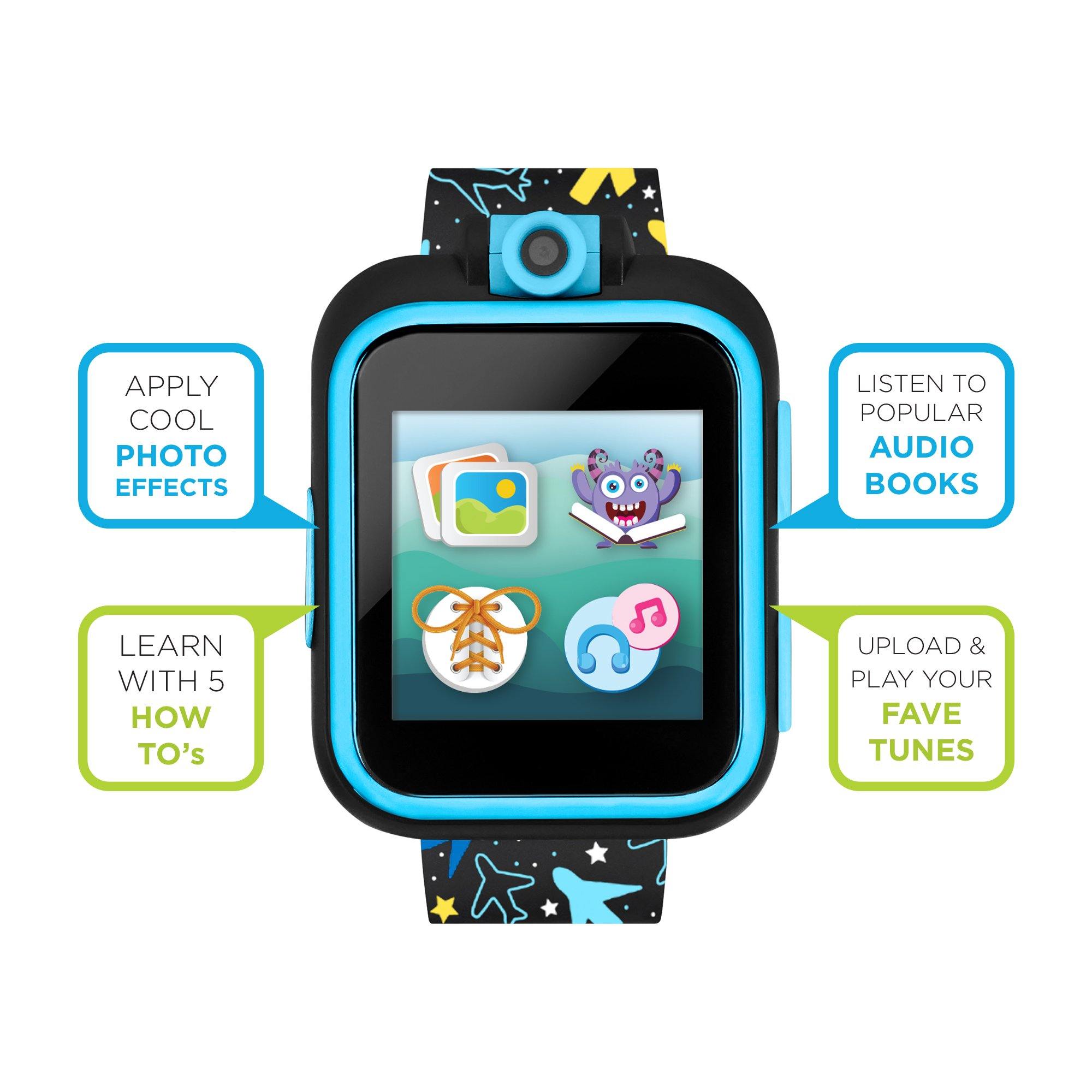 PlayZoom 2 Kids Smartwatch: Airplane & Star Print affordable smart watch