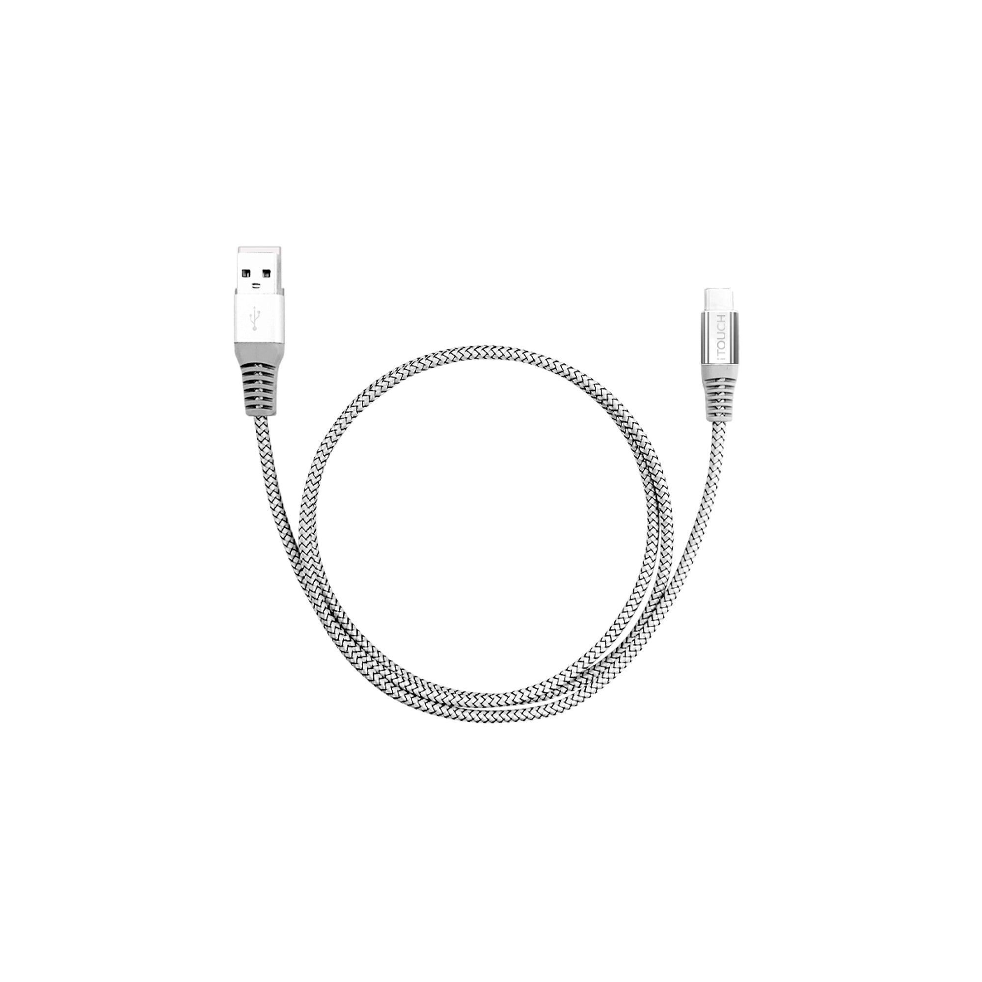 Silver USB-C Charging Cable affordable charger