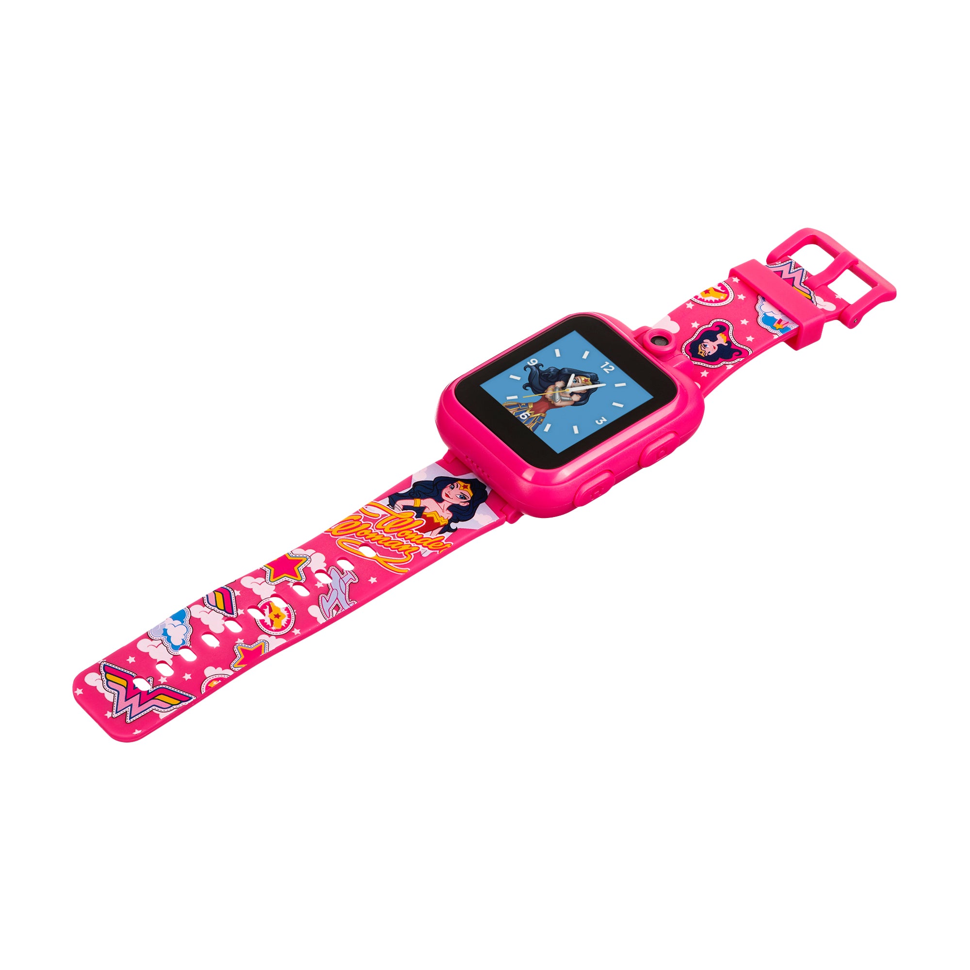 Wonder Woman Smartwatch for Kids by PlayZoom: Fuchsia affordable smart watch