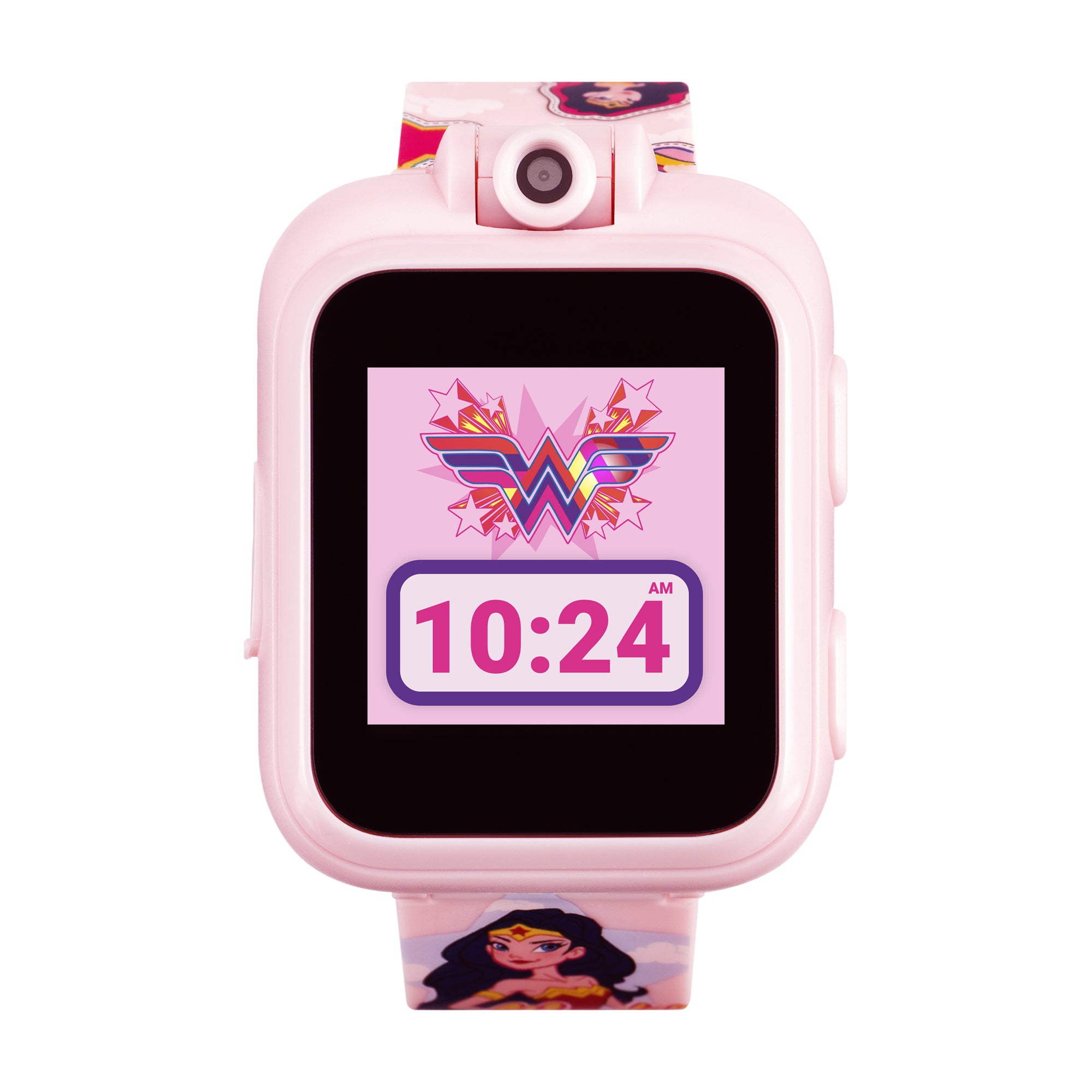 Wonder Woman Smartwatch for Kids by PlayZoom: Blush affordable smart watch