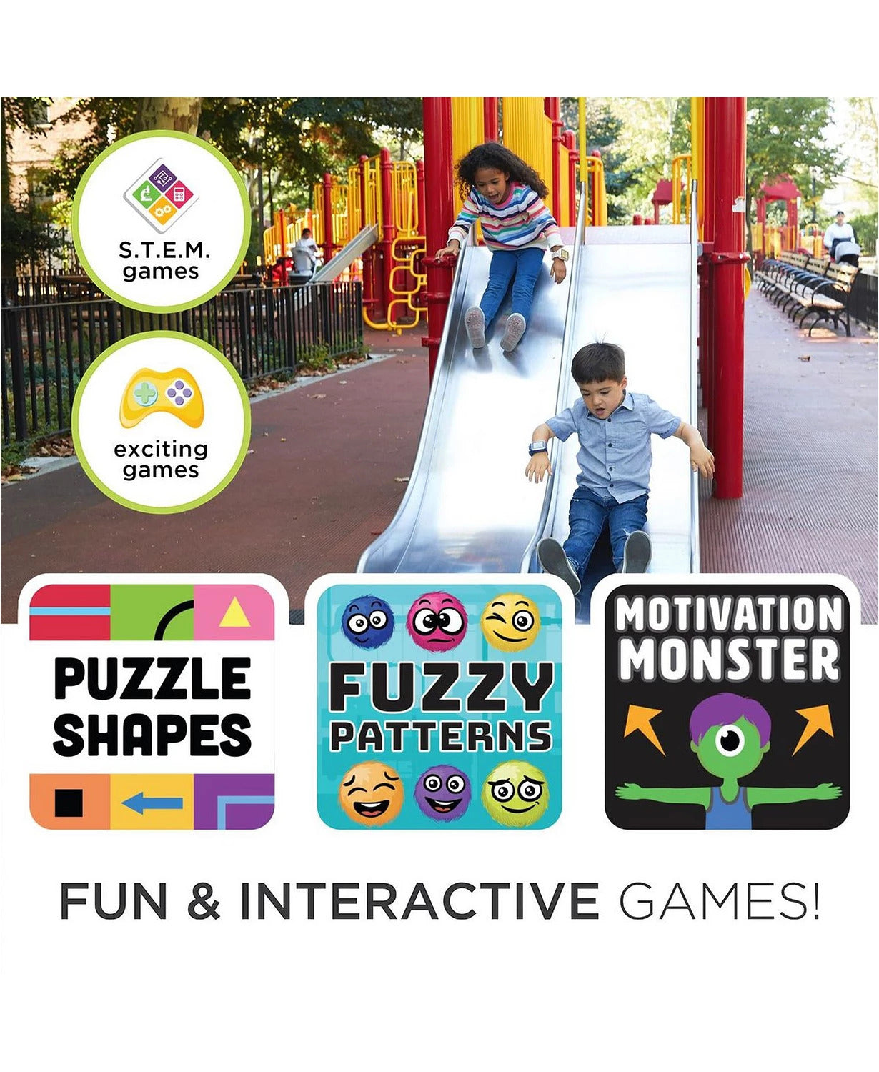 PlayZoom 2 Kids Smartwatch: Blush Hello! Panda Print
