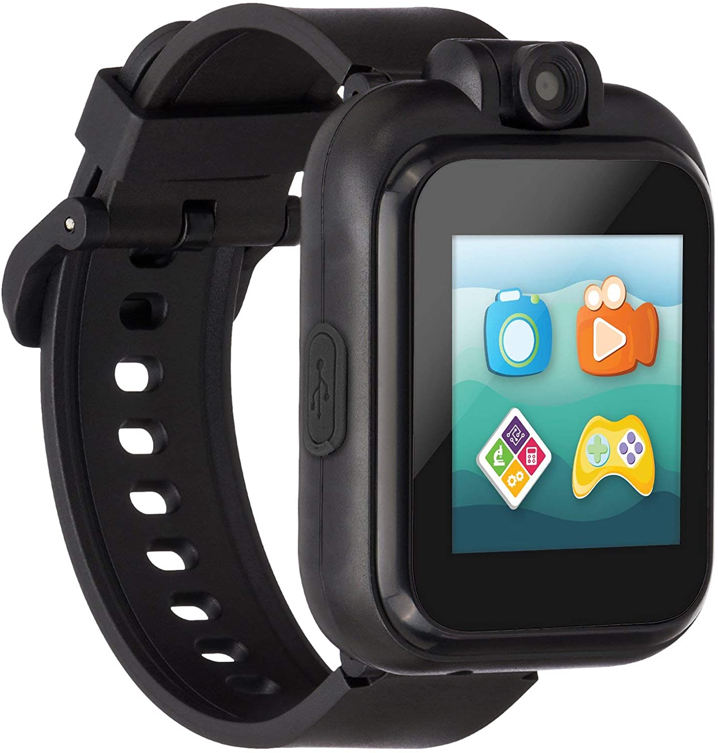 PlayZoom 2 Kids Smartwatch & Earbuds Set: Solid Black