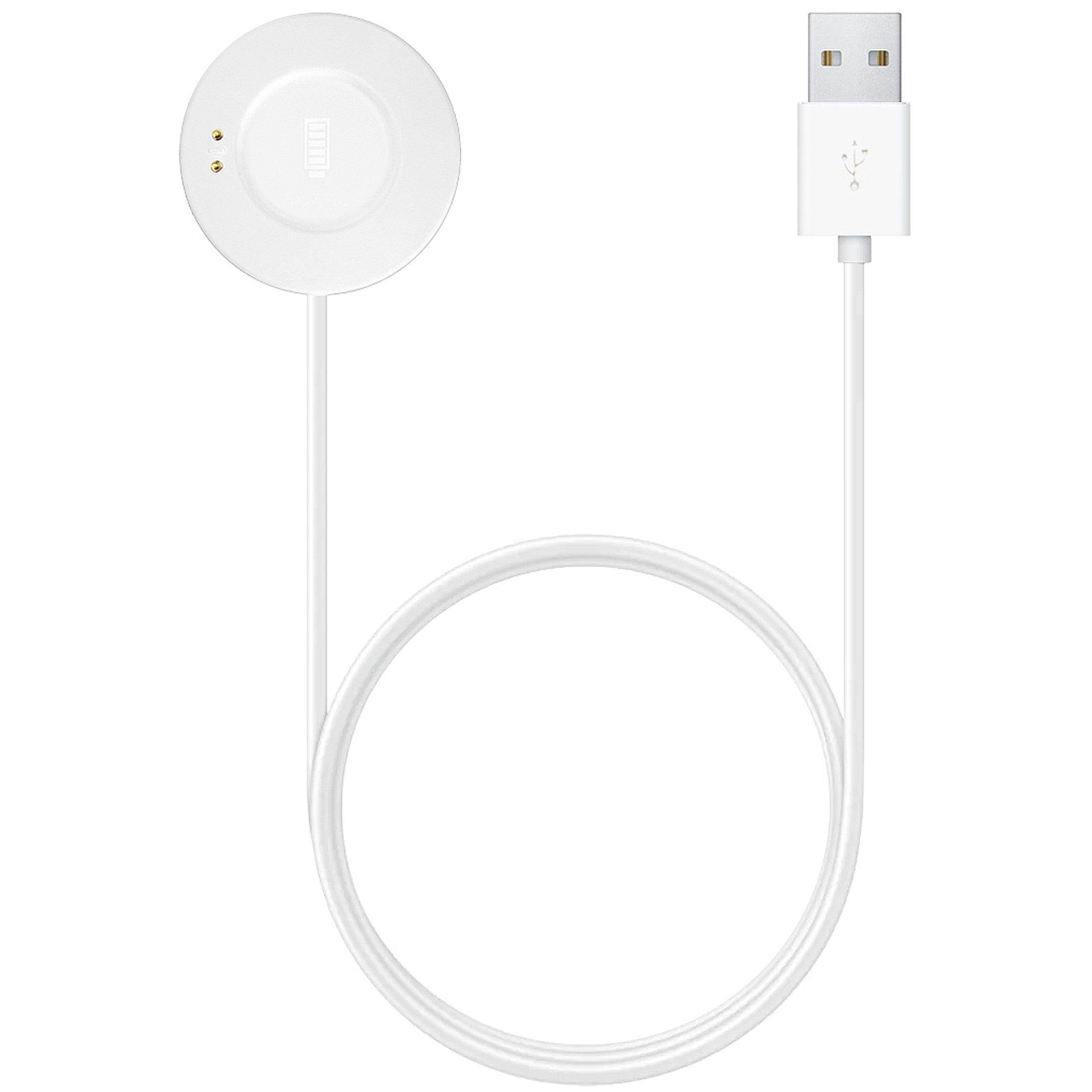 iTouch Air SE, iTouch Sport, iTouch Air 3, iTouch Sport 3 and iTouch Explorer 3 Smartwatch Charging Cable: White, 5 ft affordable charger