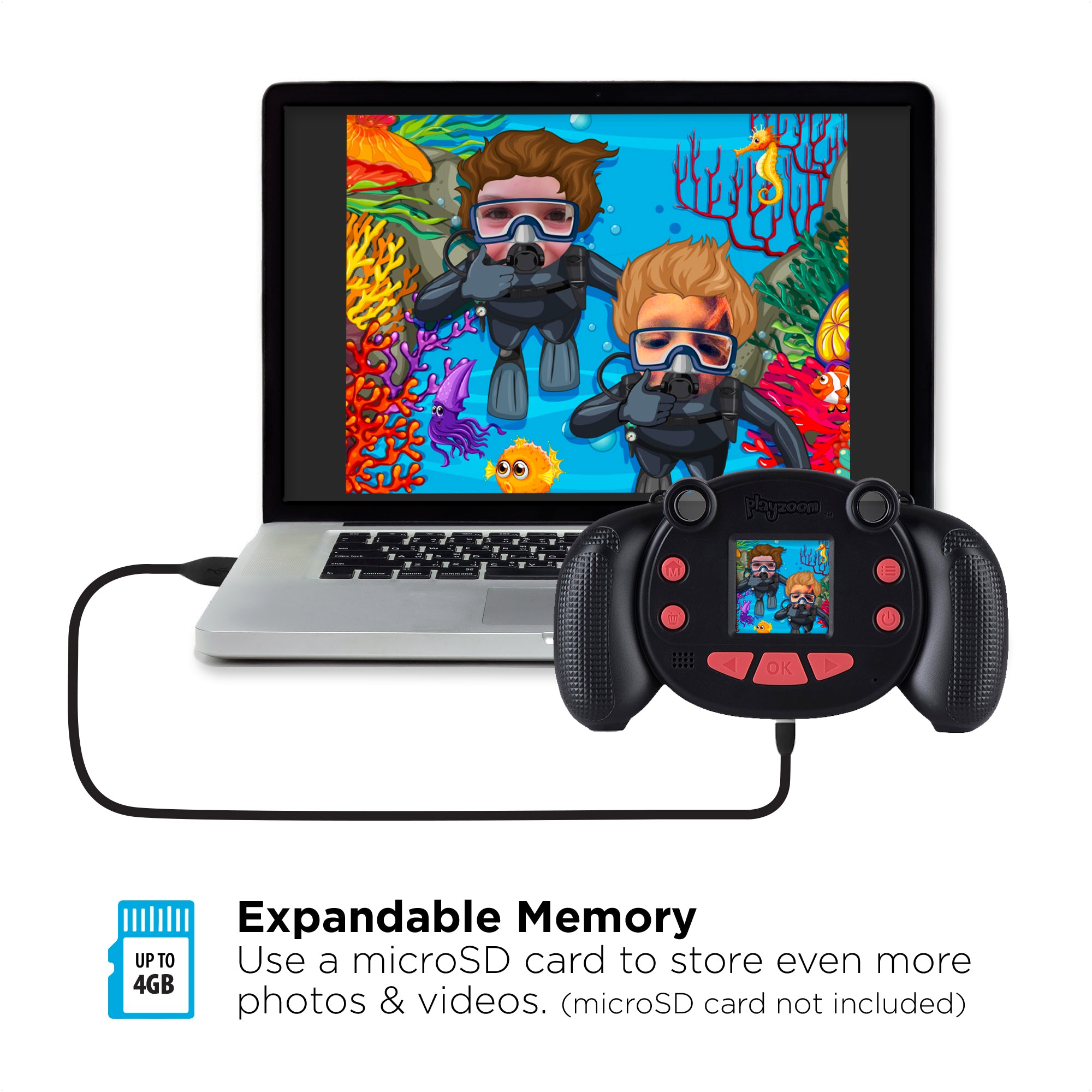 PlayZoom Snapcam, Black affordable snapcam