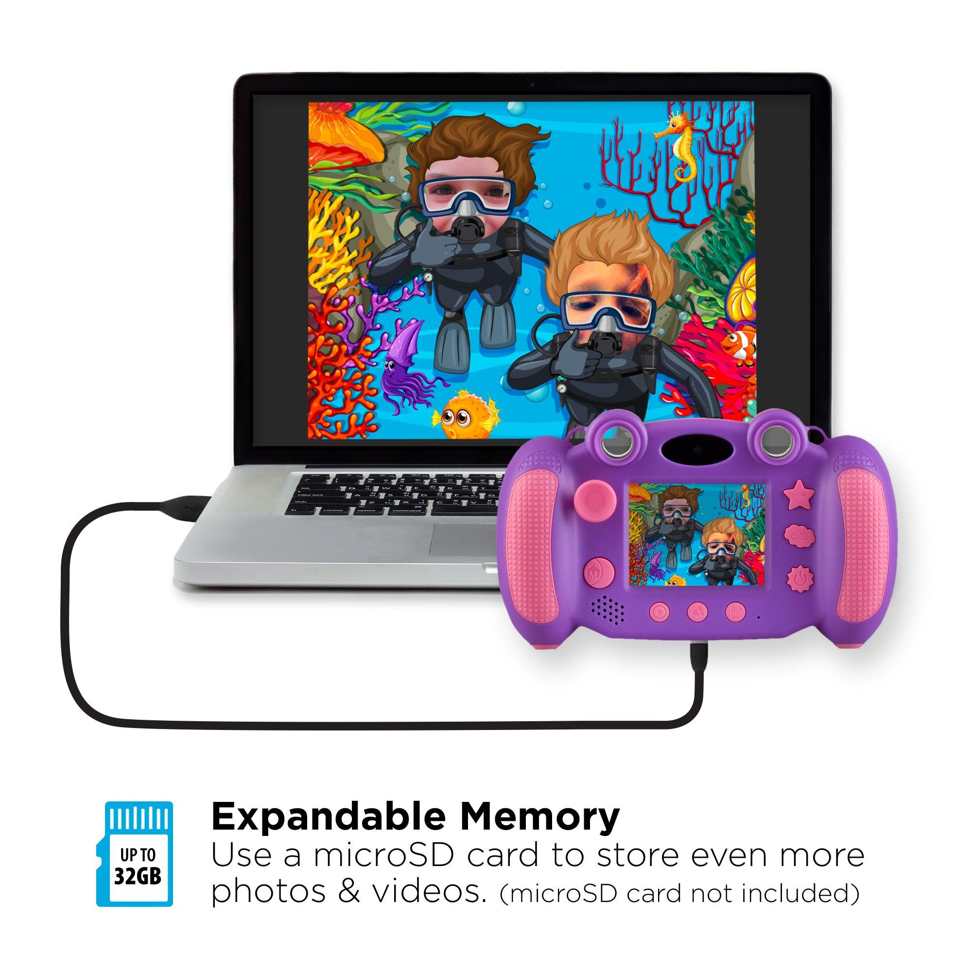 PlayZoom Snapcam Duo, Purple affordable snapcam