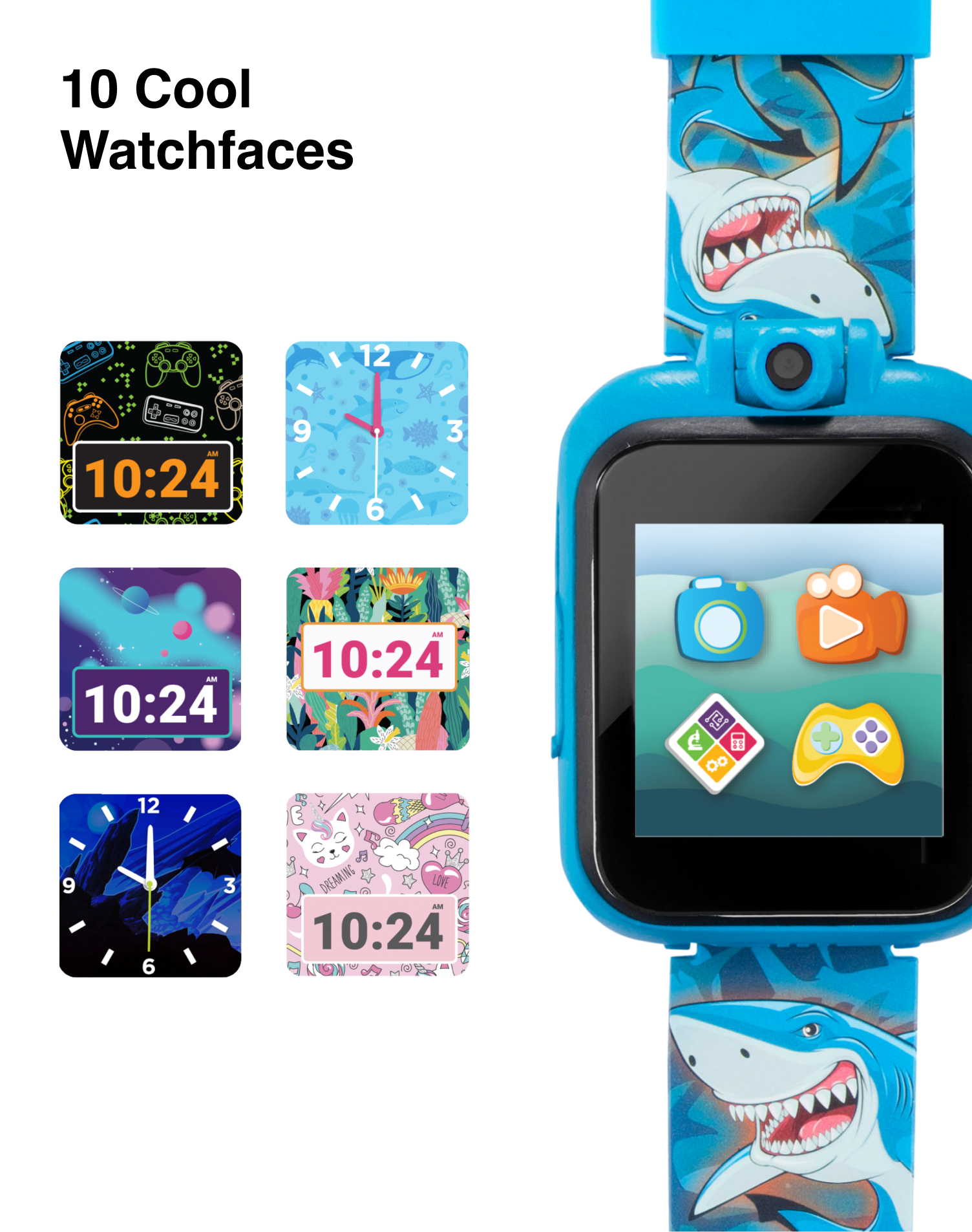 Blue kids smart watch on sale
