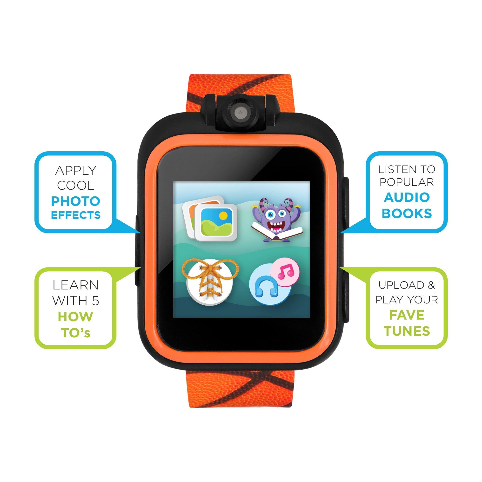 PlayZoom 2 Kids Smartwatch: Basketball Print affordable smart watch