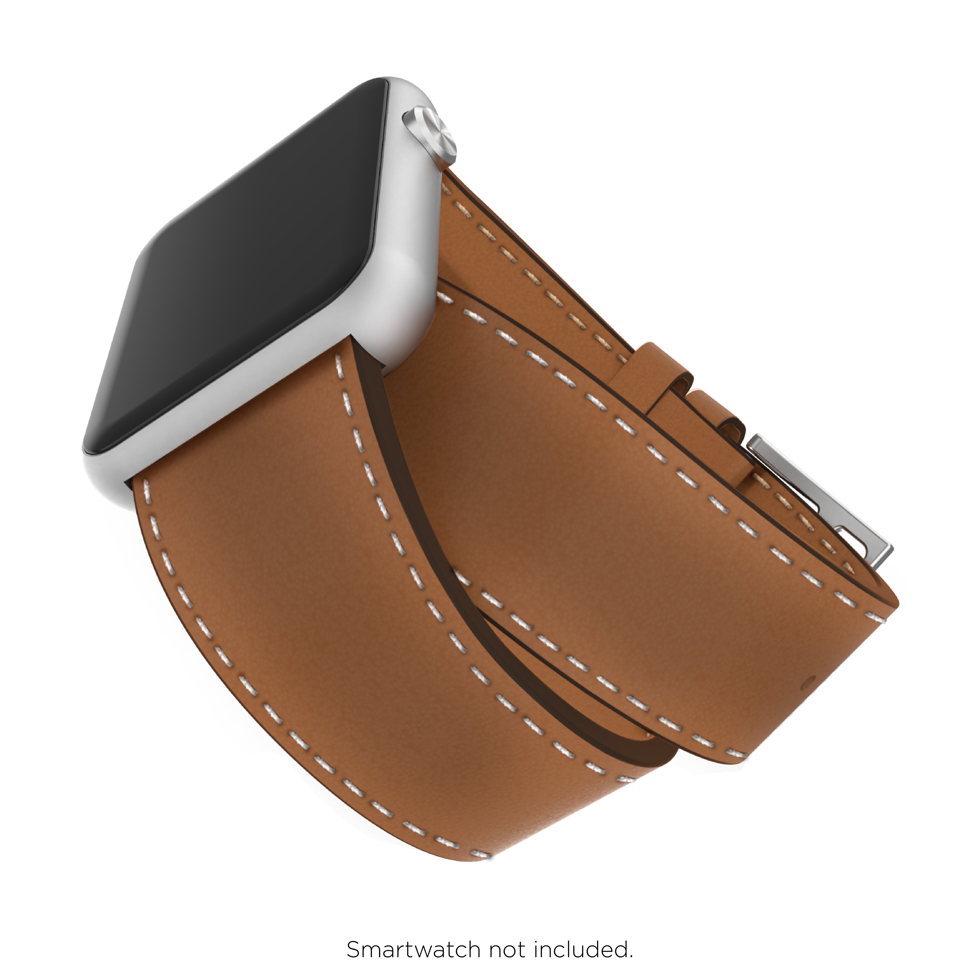 iTouch Air 4 | Jillian Michaels Edition Extra Band: Brown Leather/Silver