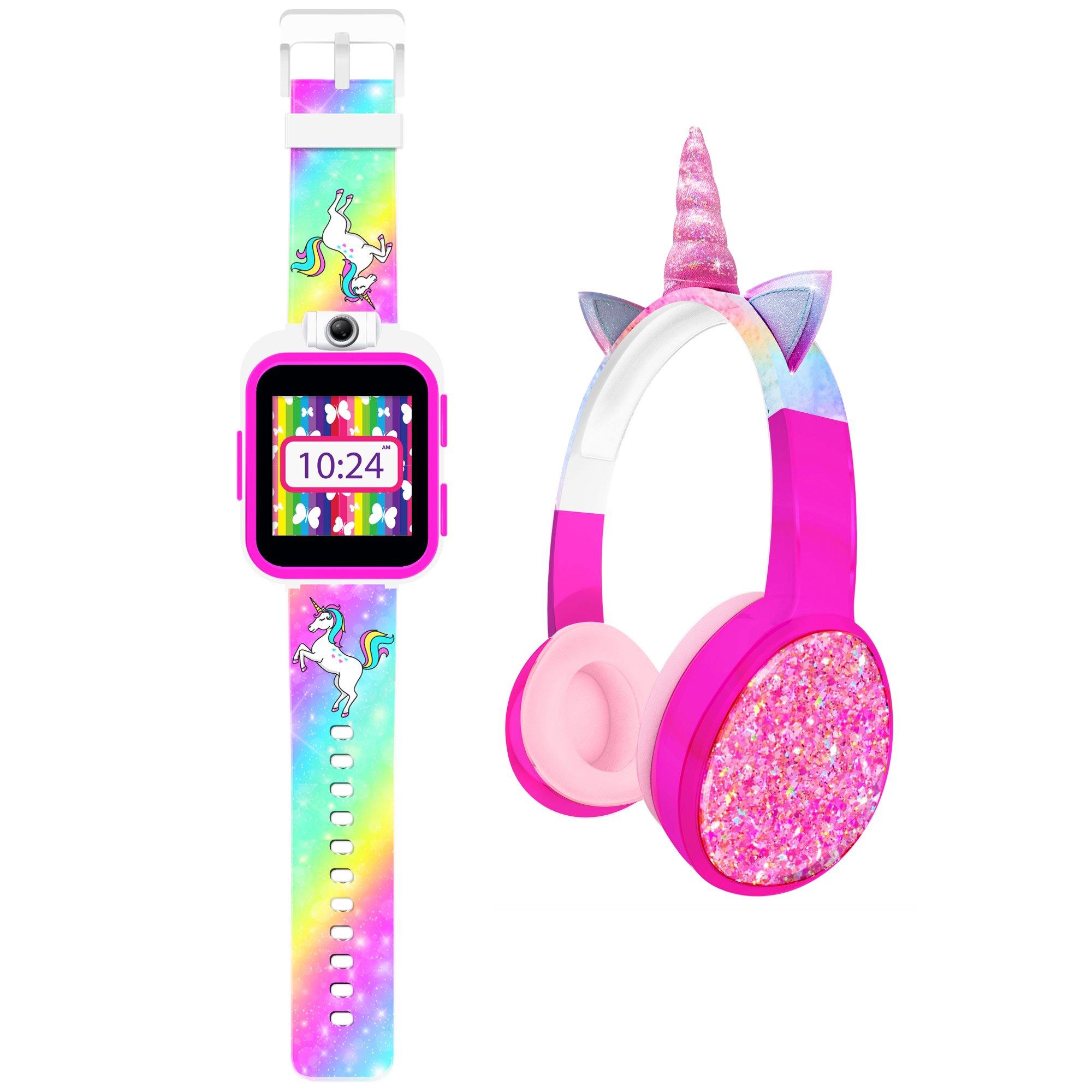 Kids smart best sale watch with headphones