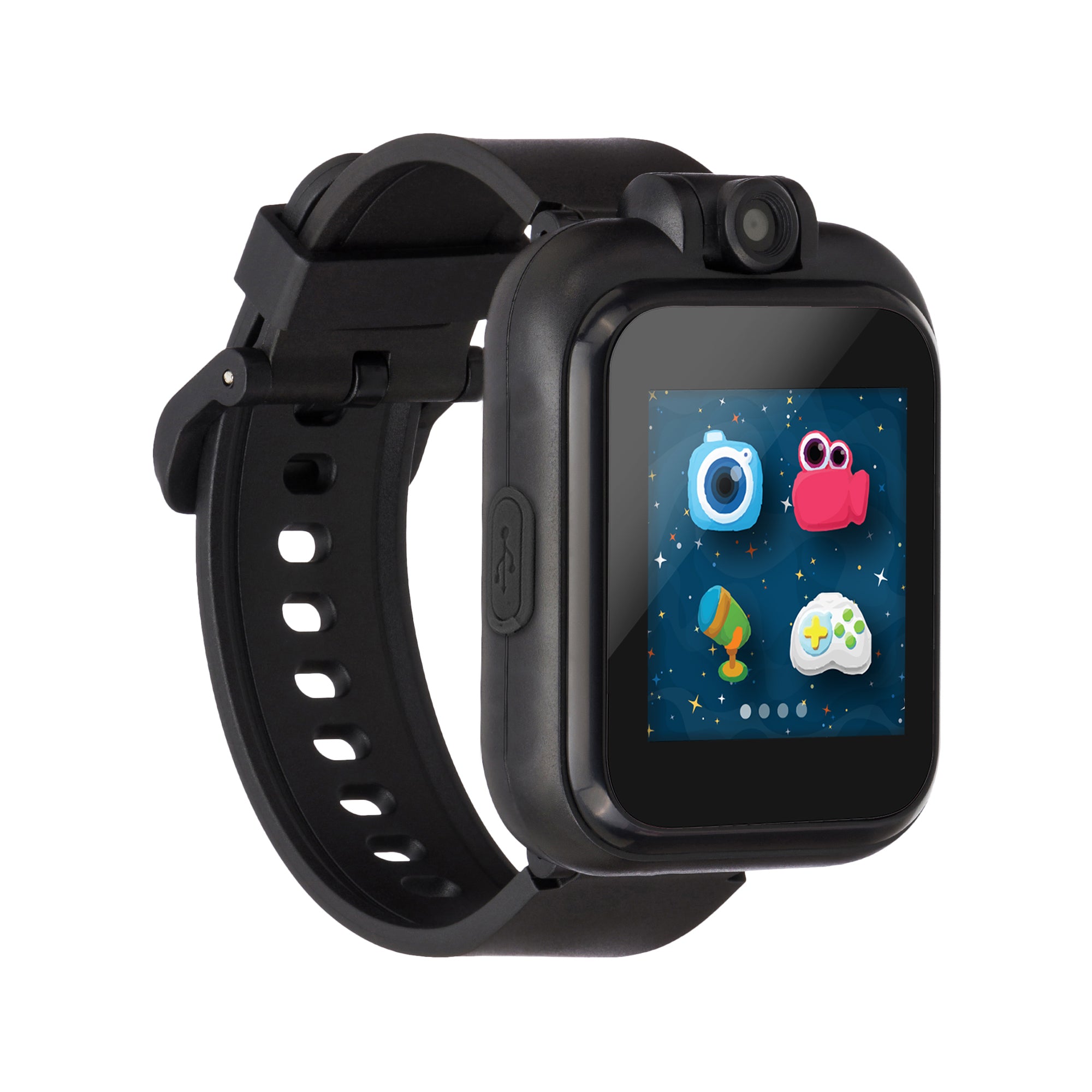 S19 1.7-inch HD Large-Screen Smart Watch Touch Control Children Watch  Built-In Puzzle Games - Black Wholesale