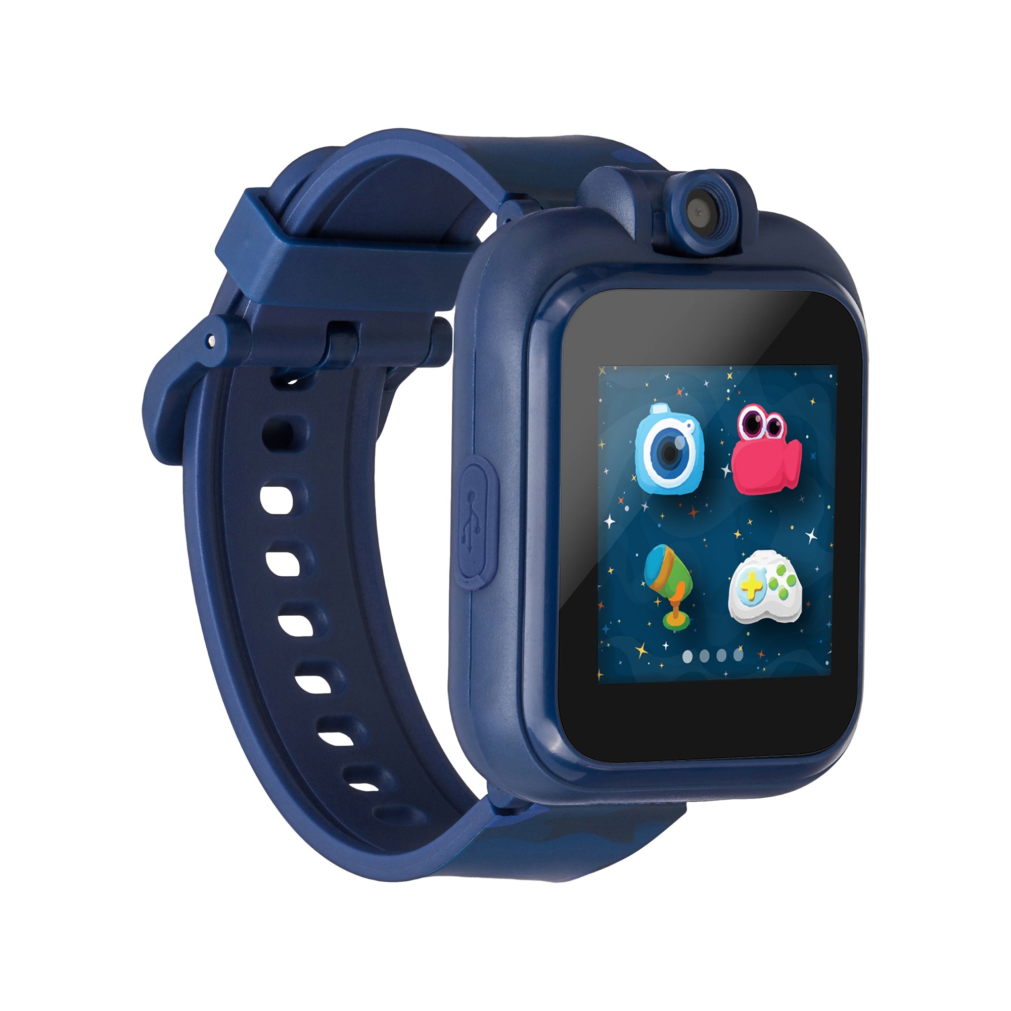PlayZoom Smartwatch for Kids: Blue Camo affordable smart watch
