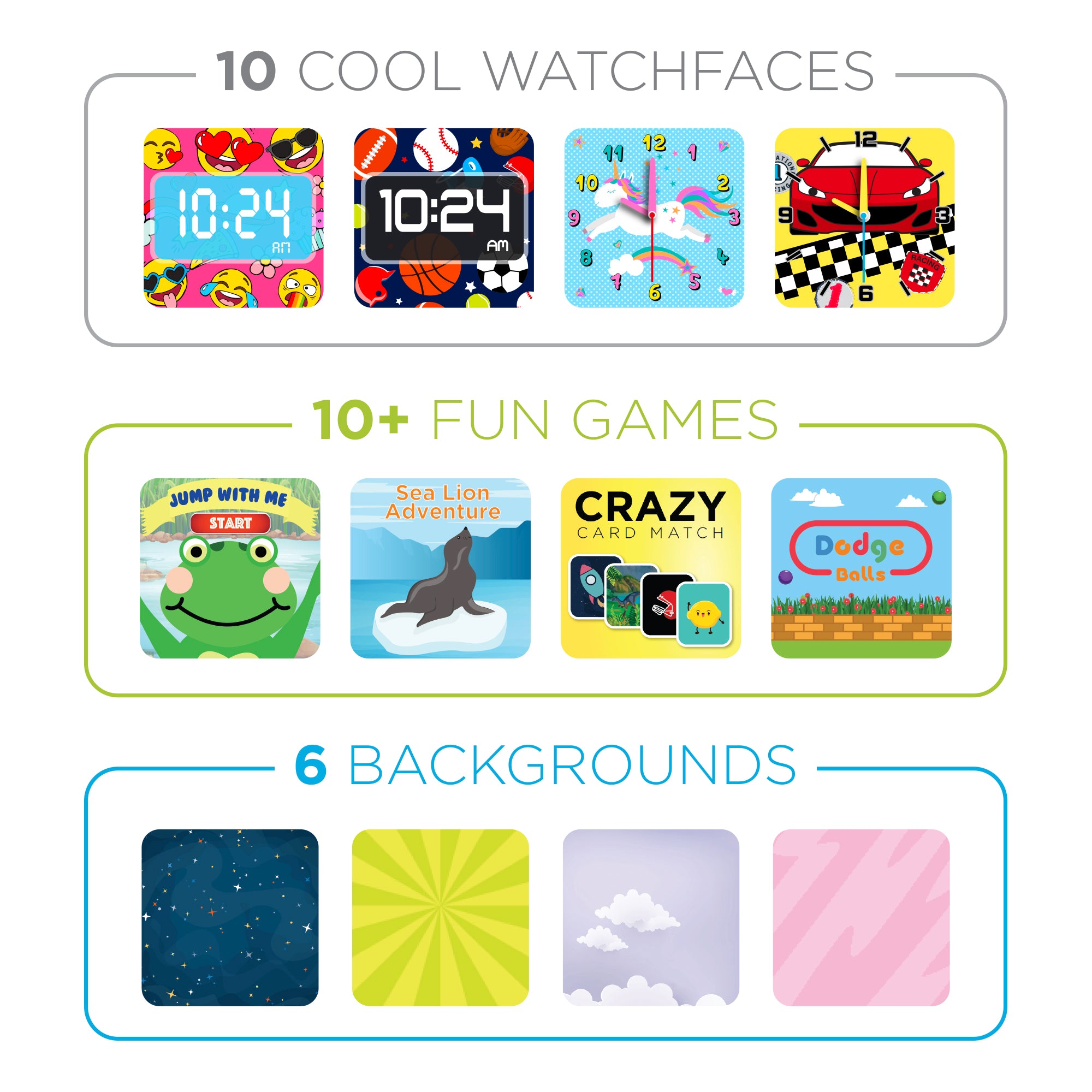 PlayZoom Smartwatch for Kids: Blush Unicorn affordable smart watch