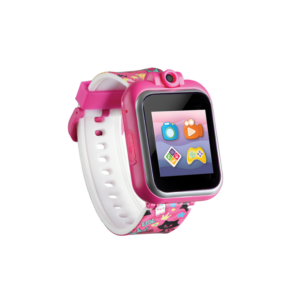 PlayZoom 2 Kids Smartwatch Fuchsia Kitty Cats Print